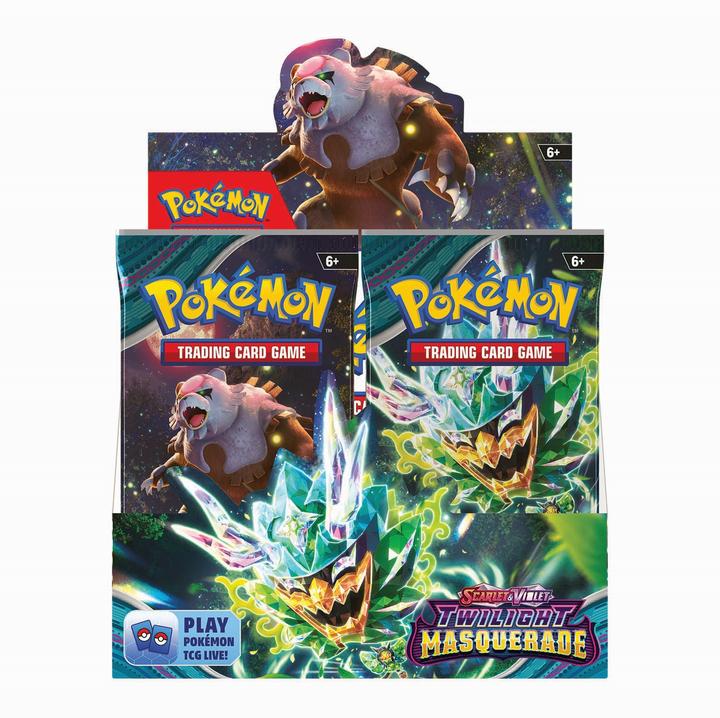 Actual product image Pokémon Twilight Masquerade (English, Booster display)