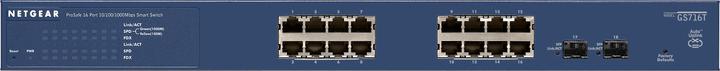 Actual product image Netgear Gs716t-300eus (16 Ports)