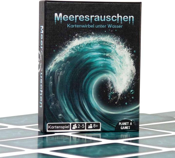 Actual product image Planet A The sound of the sea - map swirls under water