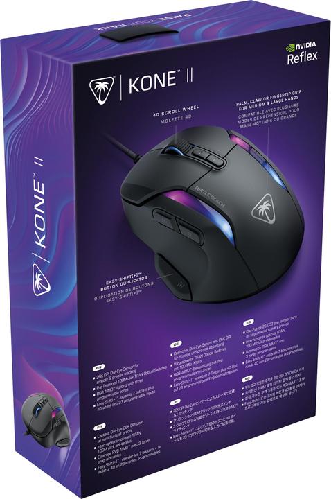 Actual product image Turtle Beach KONE II - Gaming Mouse (Cable)