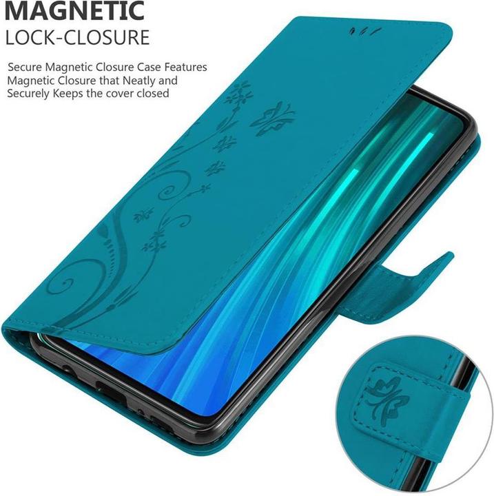 Immagine prodotto Cadorabo Copertina del libro di fiori (Xiaomi Redmi Note 8 Pro)