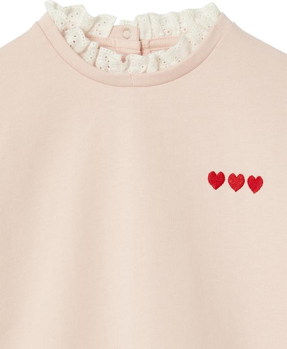 Produktbild Vertbaudet Mädchen Sweatshirt mit Rüschen am Ausschnitt (146)