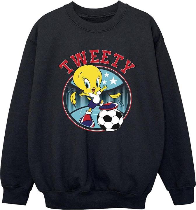 Image du produit Looney Tunes - Sweat TWEETY FOOTBALL CIRCLE - Garçon (104)