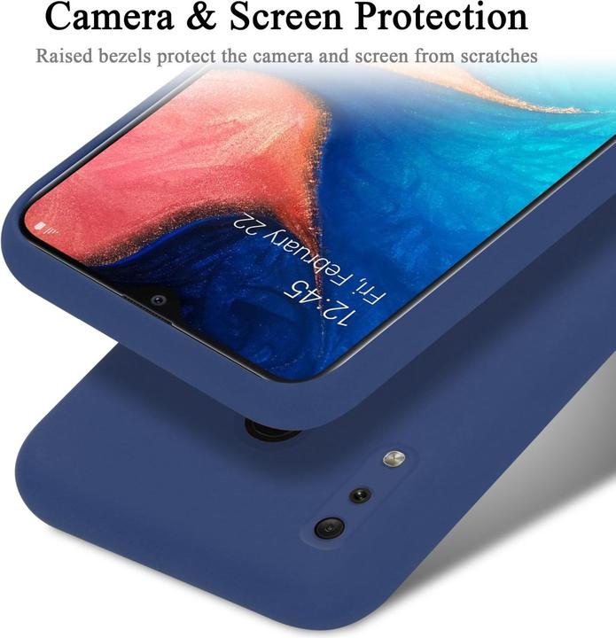 Immagine prodotto Cadorabo Copertura della cassa del silicone liquido TPU (Samsung Galaxy A20, Samsung Galaxy M10s, TCL A30)