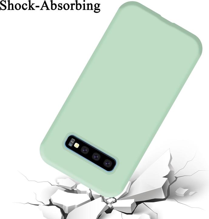 Actual product image Cadorabo TPU Liquid Silicone Case Cover (Samsung Galaxy S10+)