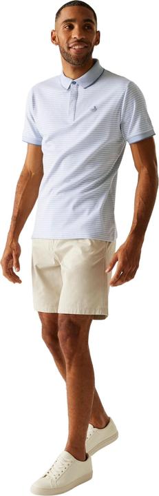 Actual product image Regatta Mens Tiver Striped Polo Shirt (M)