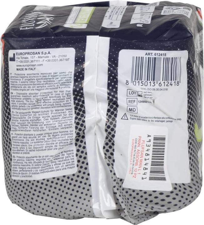 Produktbild VidaXL Flufsan Inkontinenzeinlagen Herren 96 Stk. Stufe 1 (96 x)
