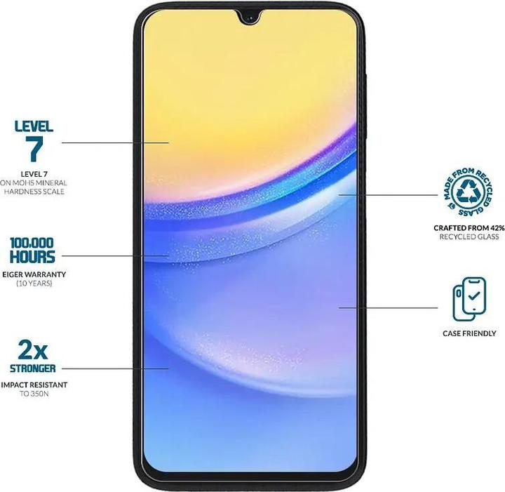 Image du produit Eiger Mountain Glass (1 pièce(s), Samsung Galaxy A15 5G, Samsung Galaxy A15)