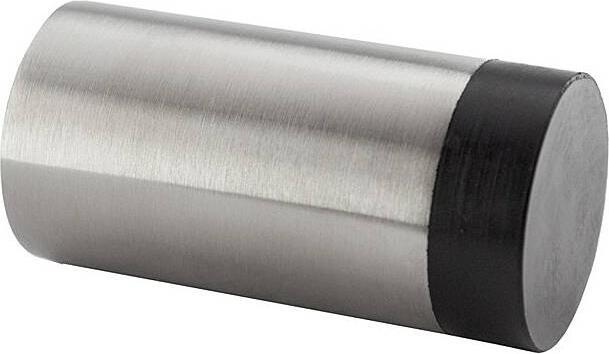 Actual product image Universal Textiles Stainless steel wall door buffer with rubber, length 60mm