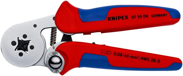 Produktbild Knipex Selbsteinstellende Crimpzange für Aderendhülsen (180 mm)