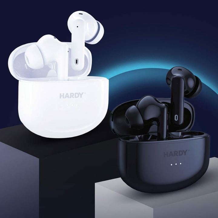 Image du produit 3MK Hardy LifePods Pro słcuhawki bezprzewodowe Bluetooth 5.3 ANC białe/white (ANC, 6.50 h, Sans fil)