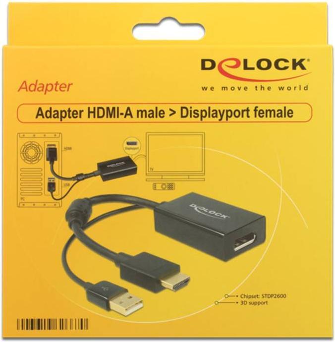 Actual product image Delock HDMI zu (DP, 24.50 cm)