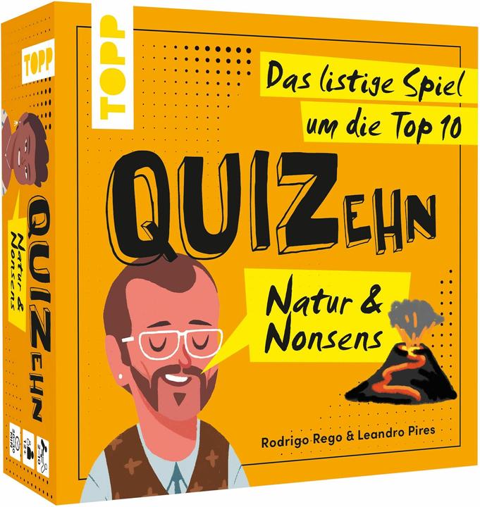 Produktbild QUIZehn – Natur & Nonsens. Das listige Spiel um die Top 10 (Deutsch)