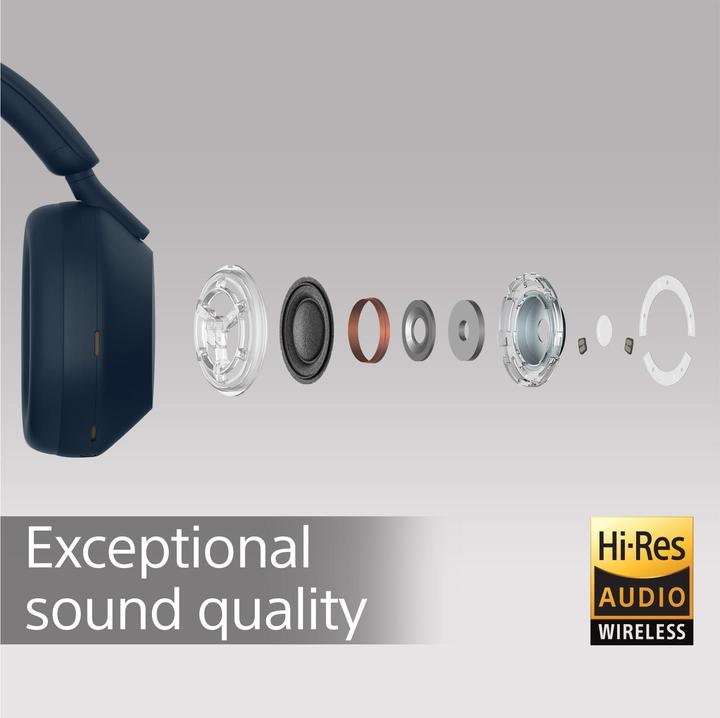 Immagine prodotto Sony WH-1000XM5 (NC, 30 h, Senza fili, Cablato)