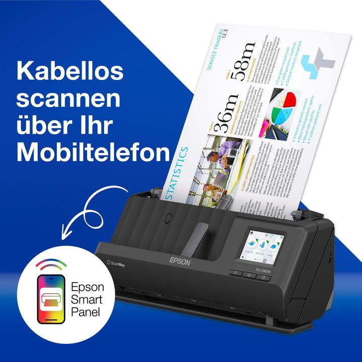 Actual product image Epson ES-C380W (USB, WLAN)