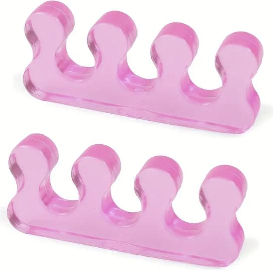 Actual product image Nagellack24 Silicone toe separator pink (Toe separators)
