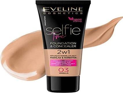 Image du produit Eveline Selfie Time Foundation & Concealer fond de teint et correcteur couvrant et hydratant
