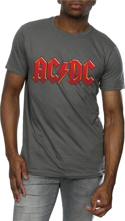 Actual product image AC/DC Mens Dark Red Logo T-Shirt (XL)