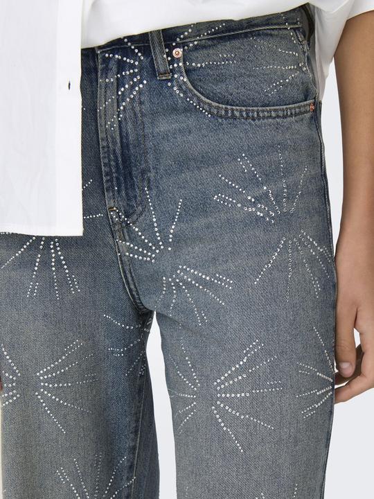 Produktbild Only ONLHOPE Hohe Taille Weiter Beinschnitt Jeans Jeans mit weitem Bein (W30/L34)