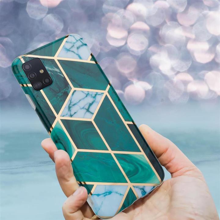 Actual product image Cadorabo IMD TPU Colorful Marble Cover (Samsung Galaxy M40s)