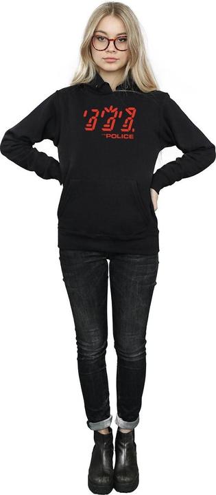 Actual product image The Police Womens/Ladies Ghost Icon Hoodie (XXL)