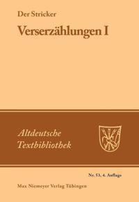 Actual product image Verserzählungen I (German, The Knitter, John Janota, 1979)