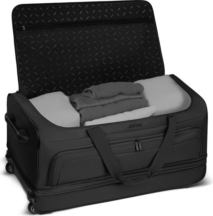 Actual product image Redolz Duffle Essentials 2-wheel travel bag 80 cm with stretch pleat (110 l, XL (from 140l))
