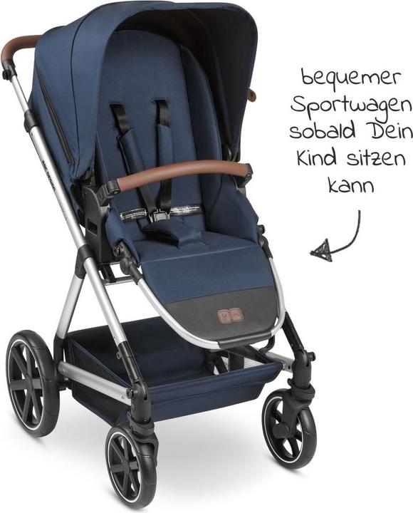 Actual product image ABC Design Timbo 4 combi pushchair - incl. carrycot & sports seat