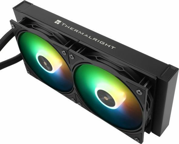 Actual product image Thermalright Frozen Warframe 240 Computer case, Processor All-in-one liquid cooler 12 cm Black 1...