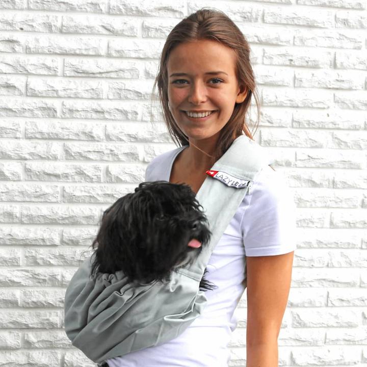 Produktbild 4Lazylegs Tiertransport-Tasche Canvas, Mineral Grey, XS (Hund, Waschbar)