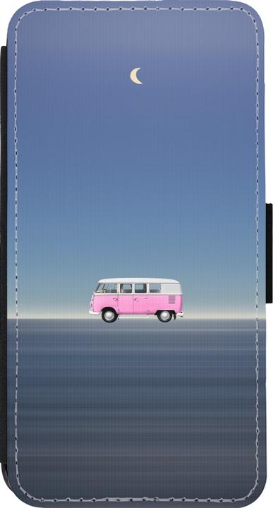 Image du produit PhoneLook Coque Wallet noir Spring 23 pink bus (Apple iPhone 14 Pro)