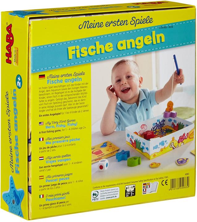 Immagine prodotto Haba pesce (Tedesco, Spagnolo, Olandese, Italiano, Francese, Inglese)
