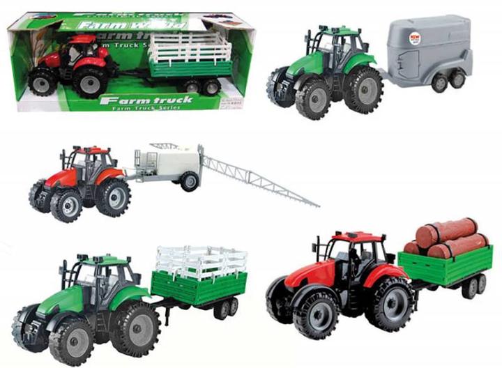 Produktbild Idena Iden Berlin Traktor mit Anhänger