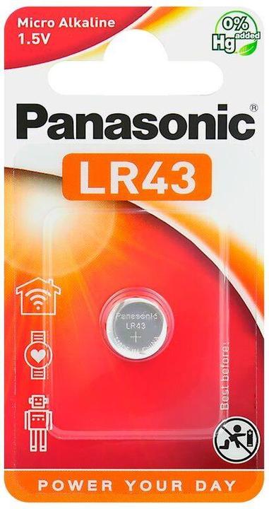 Immagine prodotto Panasonic Micro Alkaline (1 pz., LR43, 100 mAh)