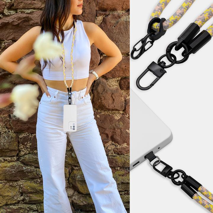 Actual product image Cadorabo Chain case for Trekstor Surftab Y10 (10.1 Zoll) necklace cover adjustable