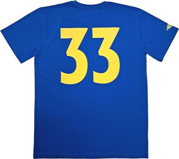 Actual product image Dpi Merchandising Fallout T-Shirt ""Vault 33"" Blue (L)