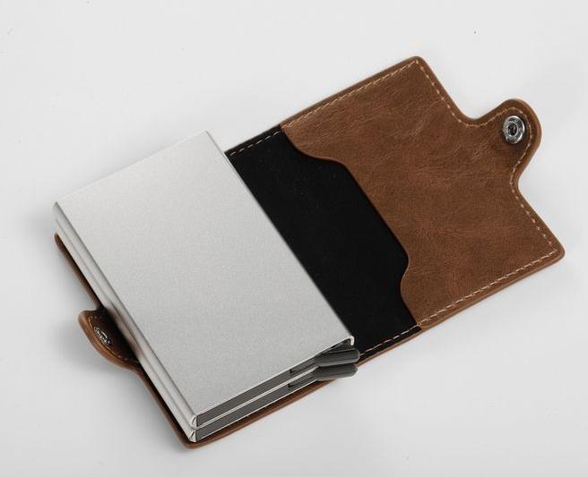 Actual product image MU Style Kreditkarten Etui mit RFID Schutz für 12 Karten