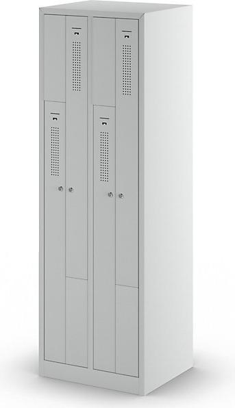 Immagine prodotto eurokraft basic Armadio a Z (59 cm, 180 cm)