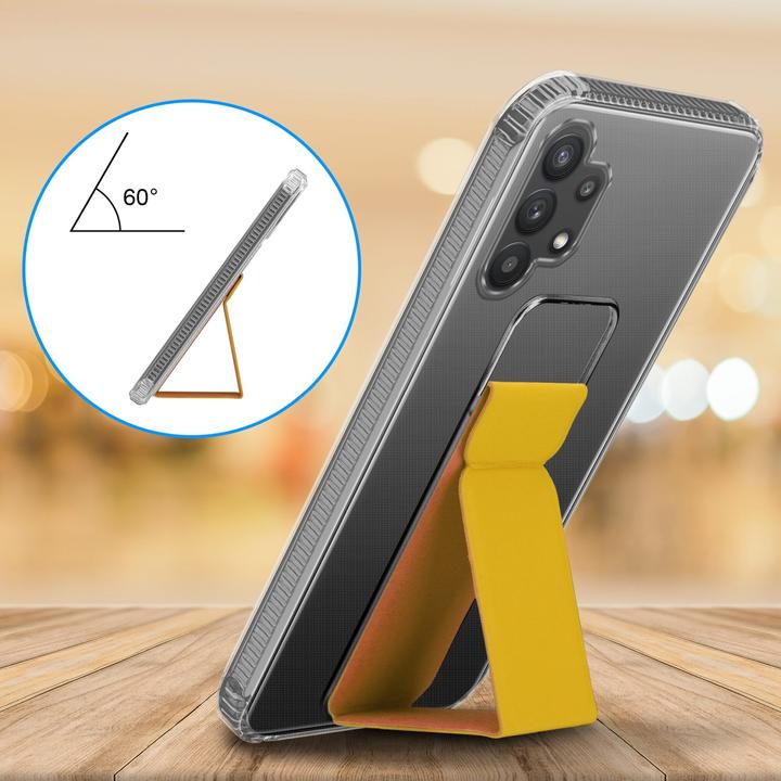 Actual product image Cadorabo Case for Samsung Galaxy A32 4G in TPU with holder LM167 Style (Samsung Galaxy A32)