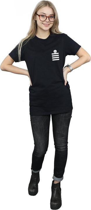 Produktbild Looney Tunes Tweety Pie Striped Faux Pocket TShirt (M)