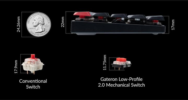 Actual product image Keychron K7 Pro (CH, Cable, Wireless)