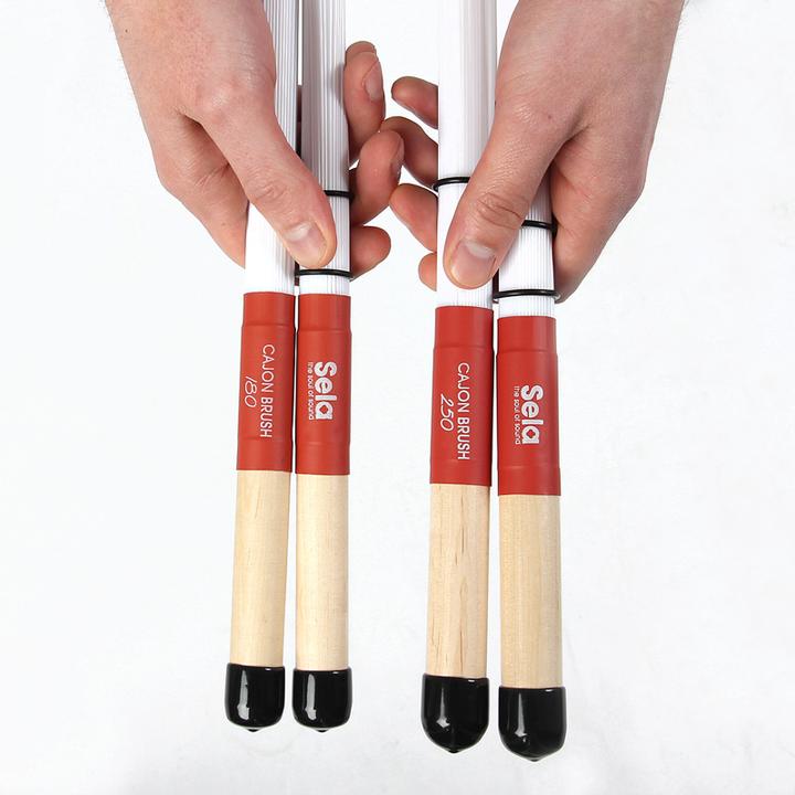 Actual product image Sela SE035 Cajon Brush with 180 Nylon Fibres (Cajon)