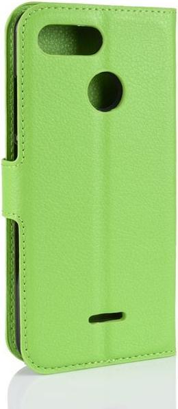 Actual product image MU Classic Litchi Leather Bookcover Series (Xiaomi Redmi 6)