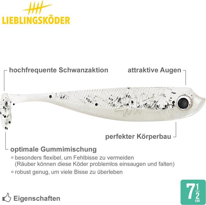 Immagine prodotto Lieblingsköder Soleggiato (acqua chiara, sole) (7.50 cm)