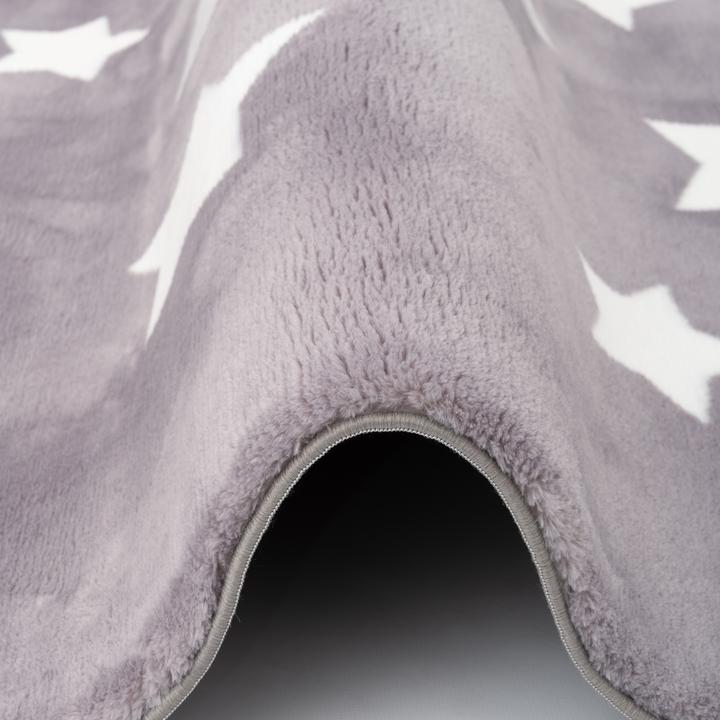 Actual product image Pergamon Super Soft Fellteppich Pearl Kids Sterne (120 x 170 cm)