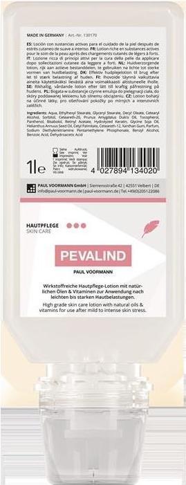 Image du produit Paul Voorman Hautpflegelotion Pevalind 1 l parfümiert Softflasche PAUL VOORMANN (Lait pour le corps, 1000 ml)