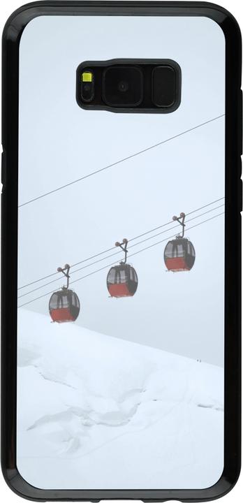 Produktbild PhoneLook Hülle Hybrid Armor schwarz Winter 22 ski lift (Samsung Galaxy S8+)
