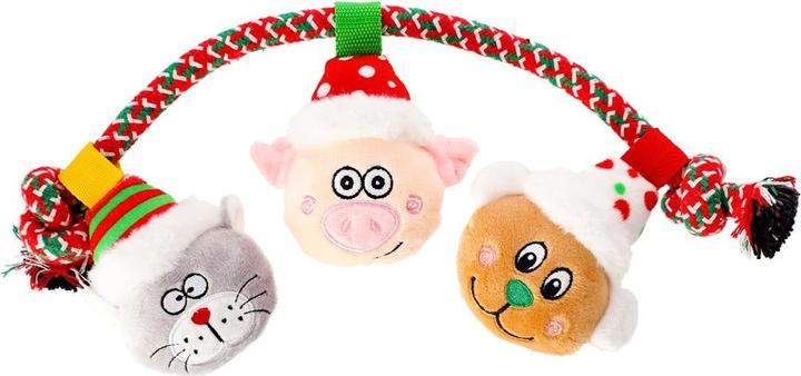 Actual product image Red Dingo DINGO Elf Brothers - Dog toy - 34 cm