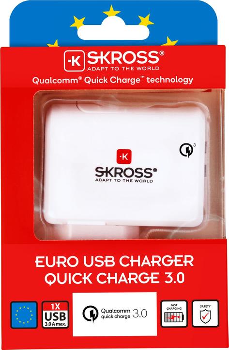 Actual product image Skross Euro USB Charger (18 W)
