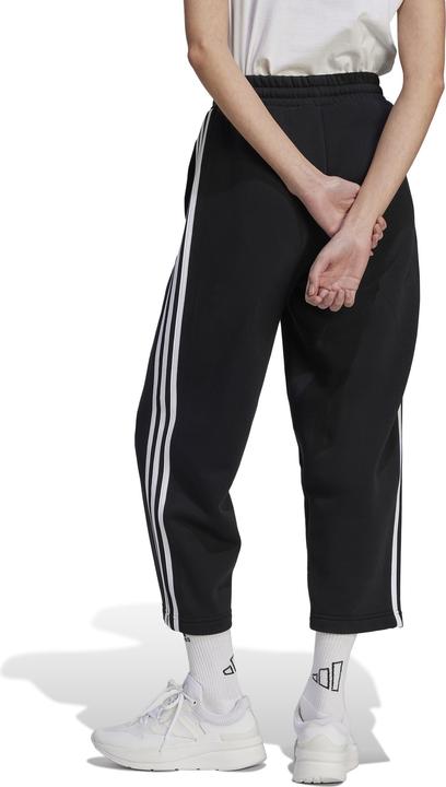 Actual product image adidas W 3 Stripes Fleece Open Hem Pant (M)